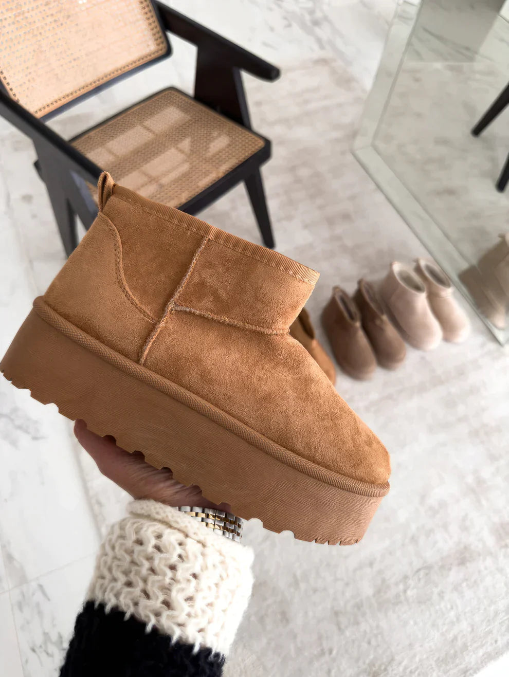 Nikki Boots | Super trendy laarzen met fleece voering voor dames