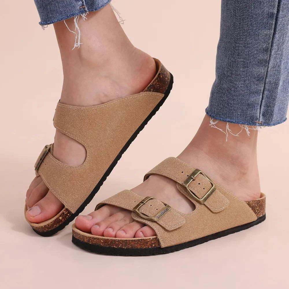 Ilse Sandalen | Trendy comfortabele Arizona open teen sandalen voor dames