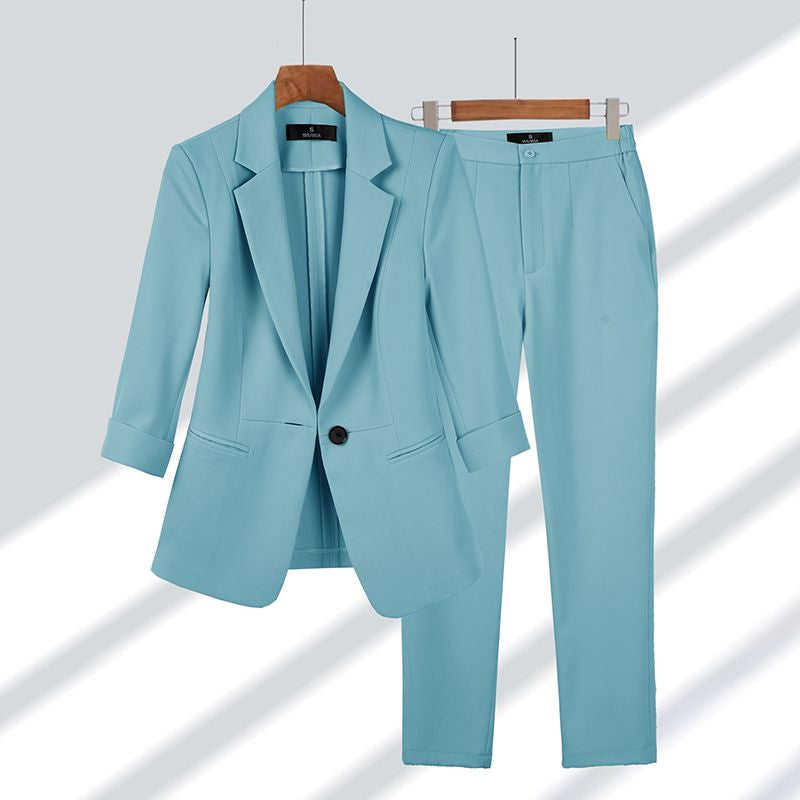 Claudia 2-delig damespak | Elegant colbert met comfortabele pantalon voor vrouwen