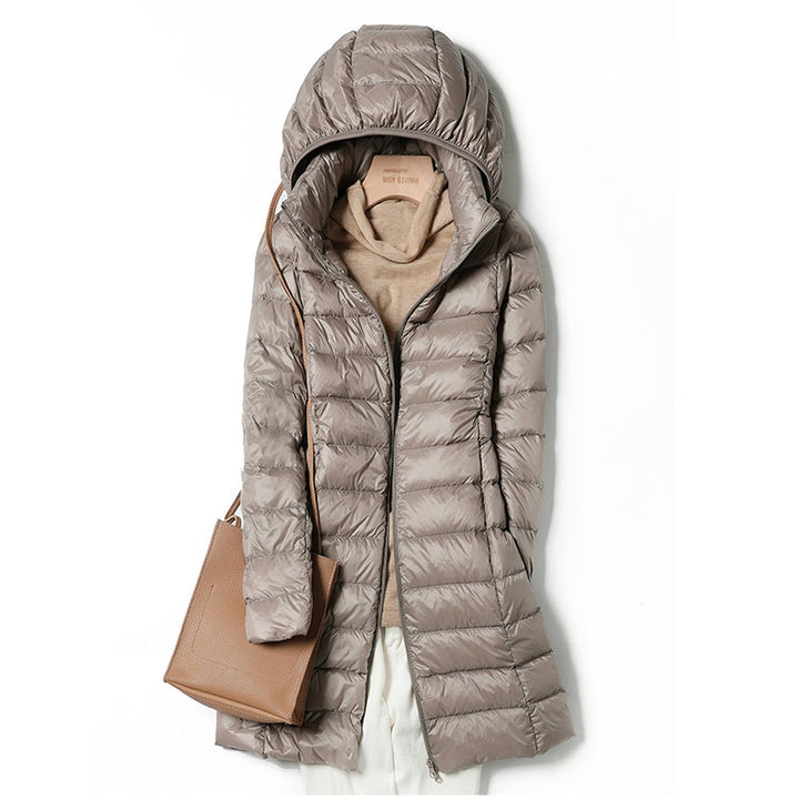 Massimo donsjack | Ultra Light gewatteerde jas met capuchon voor dames