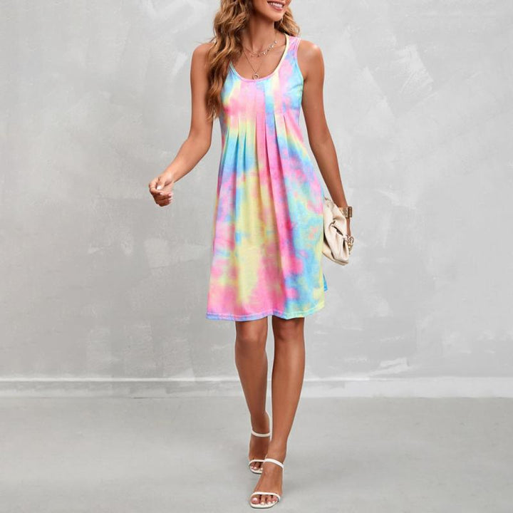 Helena Jurk | Leuke kleurrijke jurk voor de zomer