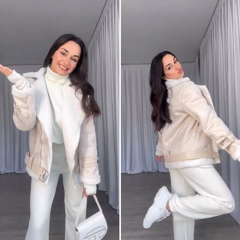 Isabel Jacket | Trendy oversized damesjas met fleece