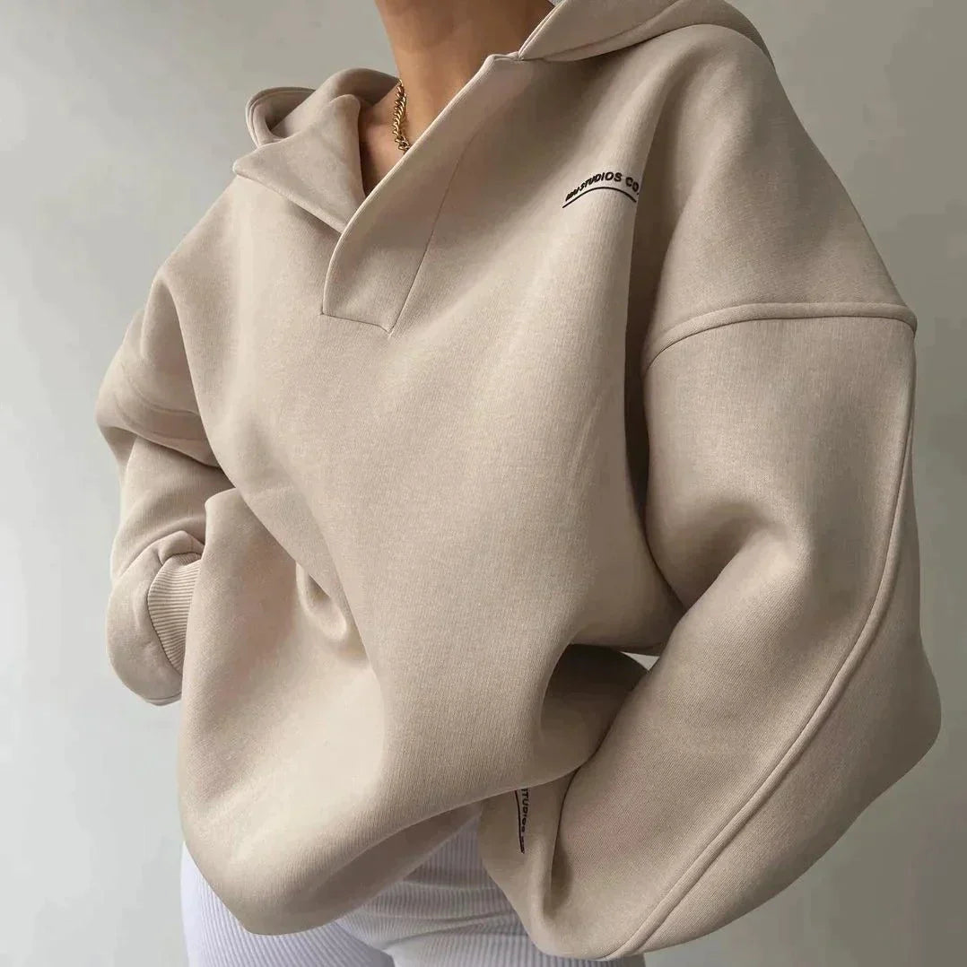 Essential Mai Hoodie | Trendy overszied trui met capuchon voor vrouwen