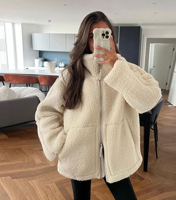 Lauren Jas | Super trendy oversized fleecejas voor de winter