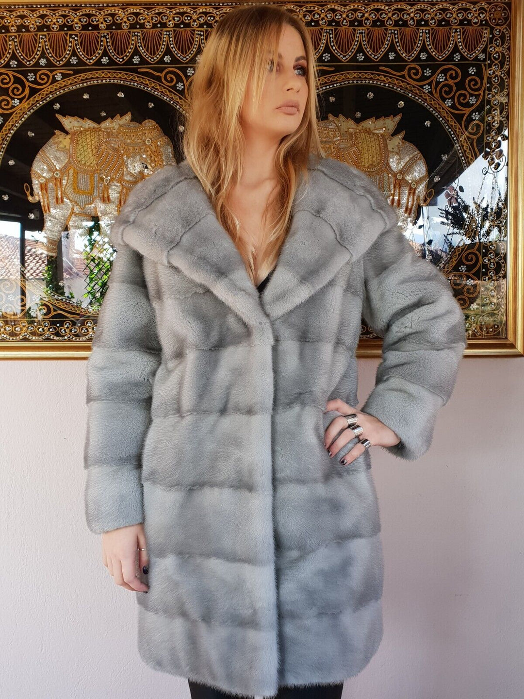 Urban Classic Mantel | Elegante luxe Faux bont jas met capuchon voor dames