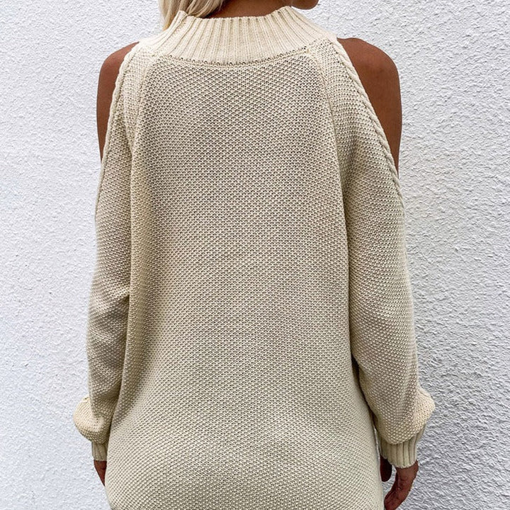 Emiliana Sweater | Casual schouderloze Sweater met O-hals