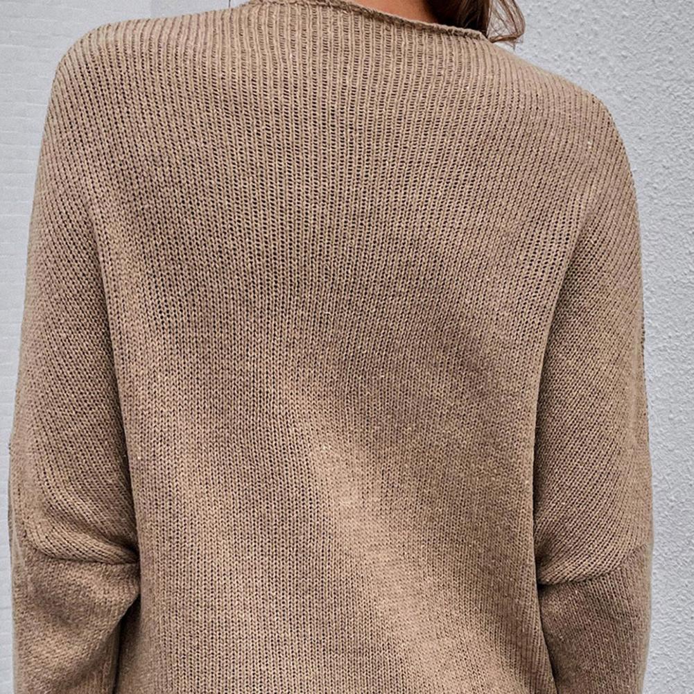 Merel Sweater | Elegant gebreide zachte v-hals wikkel trui voor dames